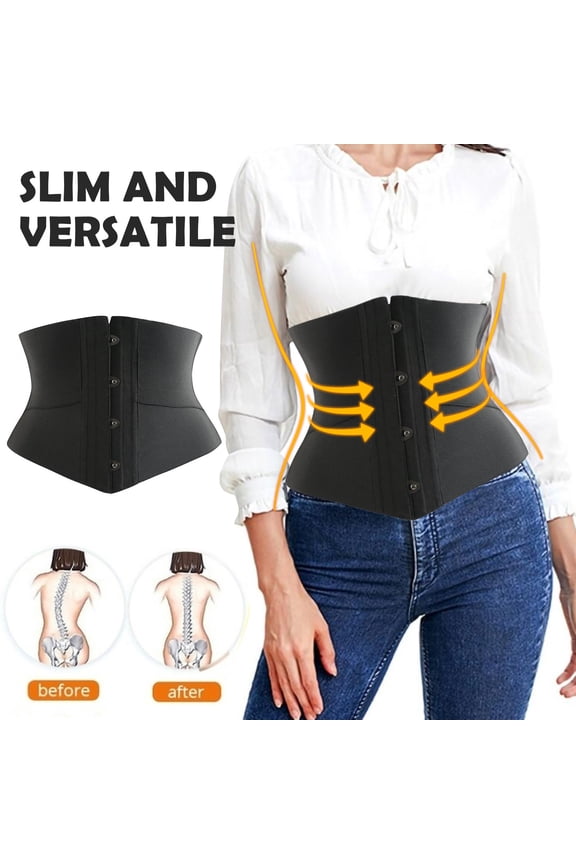 Waist Trainer for Women Corset Shapewear Slim Body Shaper Girdle Waist Cincher Postpartum Belly Bands Workout Corset Tops for Wome Corset Belt Working Out Shapewea