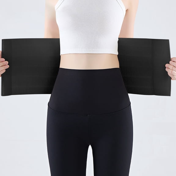 Qepwscx Waist Trainer for Women Snatch Bandage Wrap Workout Waist Trimmers for Gym Sport Breathable Cincher Corset Sport Girdle Body Shaper
