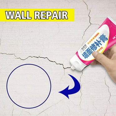 Qepwscx White Wall Plaster Wall Repair Cream Mildew Crack Nail Eye Repair Cream Wall Repair Agent for Repairing Wall Holes Clearance
