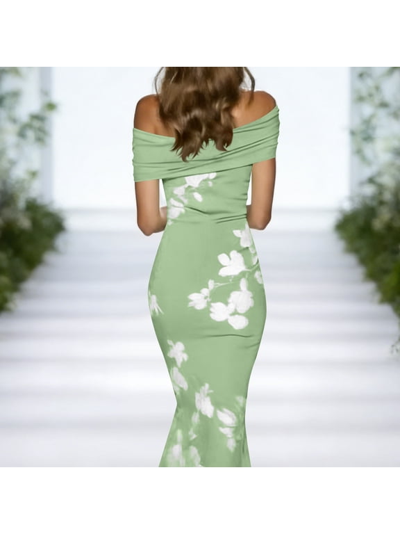 Women's Wrap Bodycon Classy Party Dresses Off Shoulder Dress Cocktail Dress Office Evening Party Night Club Dresse 2026 XL