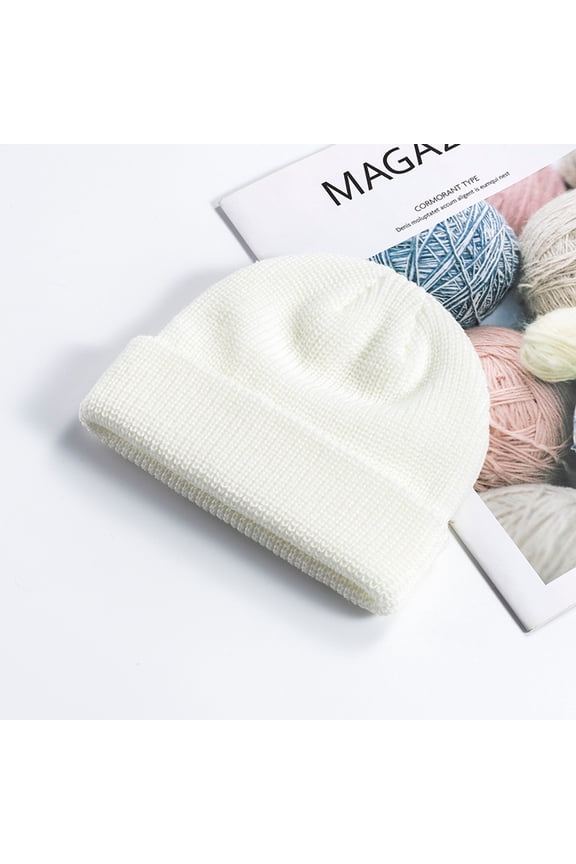 Womens Winter Knitted Beanie Hat with Faux Fuzzy Pom Warm Knit Skull Cap Beanie for Women