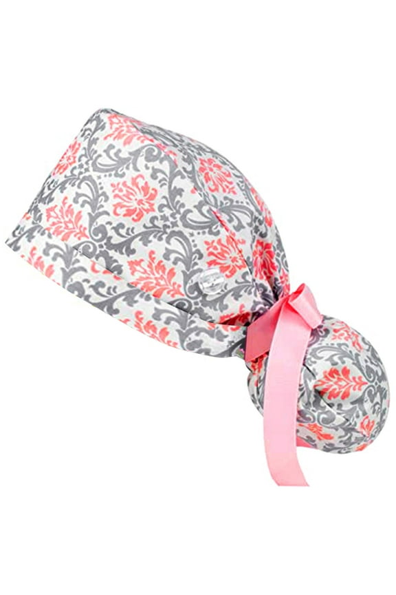 Working Caps,Adjustable Working Hats for Women Men, Scrub Cap Nurse Hats ,Unisex Tie Back Hat,Long Hair ,One Size