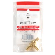 Qest Tee 3/8 " Barb X 3/8 " Barb X 3/8 " Bagged 1/2 " Od.