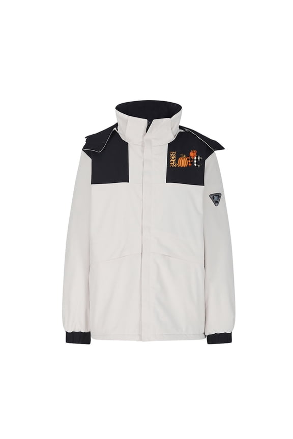 Thanksgiving Heated Jackets Unisex Rechargeable Heating Coats Smart Electric Jacket Pockets Long Sleeve Hooded Coat Battery Not Included