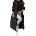 thumbnail image 1 of Qetyuw Womens Down Coat Hooded Vest Winter Warm Sleeveless Coats Full Zip Up Chunky Casual Jacket Outwear, 1 of 7