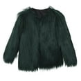 thumbnail image 1 of Qetyuw Womens Faux Fur Cardigan Jackets Fuzzy Long Sleeve Open Front Jacket Winter Casual Loose Fit Coats Outwear, 1 of 7