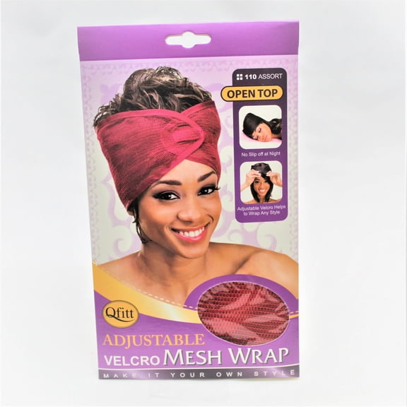 Qfitt Adjustable Velcro Mesh Wrap #110 Assort