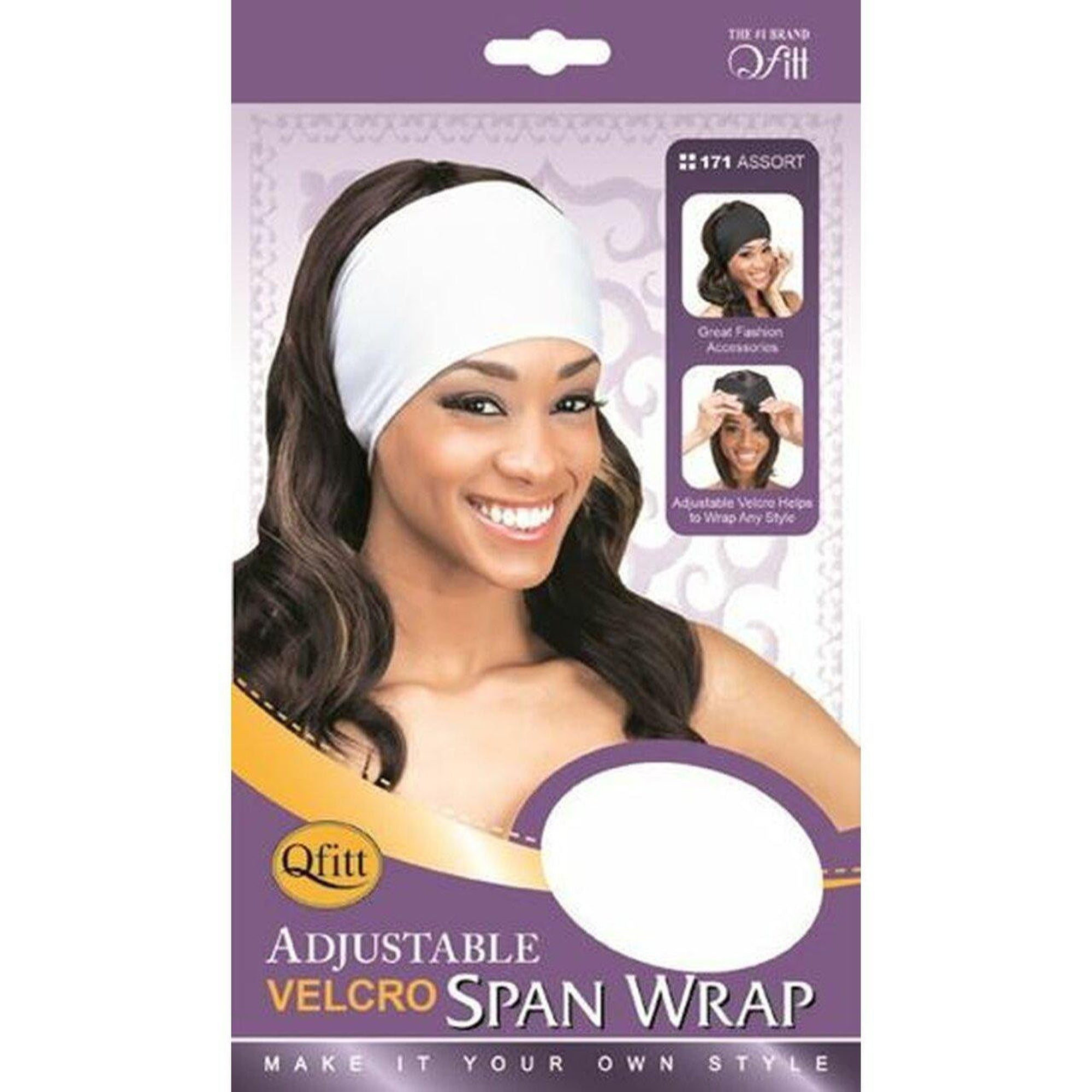 Qfitt Adjustable Velcro Span Wrap Assorted