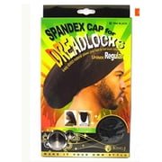 Qfitt DreadLocks Smooth Jumbo Wave Cap, Black