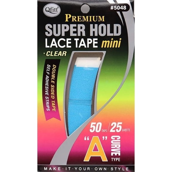 Qfitt - Premium Super Hold Lace Tape Mini Clear