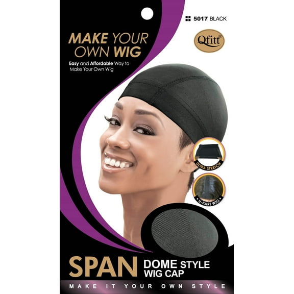 Qfitt - Span Dome Style Wig Cap Regular Size #5118 BROWN