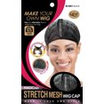 Qfitt Stretch Mesh Magic Part Wig Cap Pack of 3
