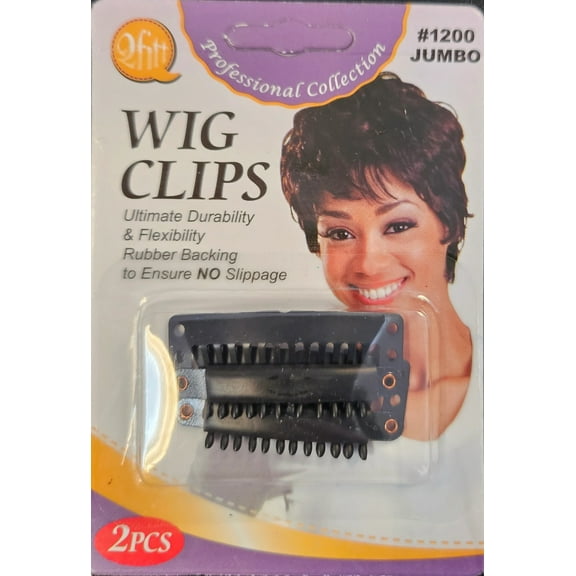 Qfitt Wig Clips 2pcs (1200 Jumbo)