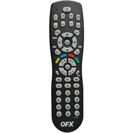 Qfx Rem-8 Tv Remote Universal Black