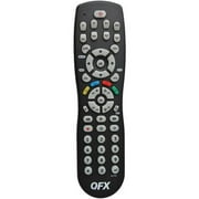 Qfx Rem-8 Tv Remote Universal Black