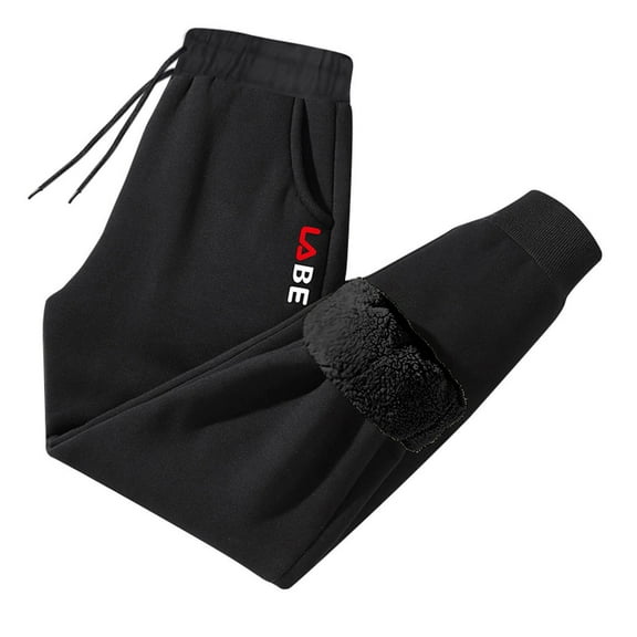 Qgtaibl Men's Running Sweatpants Fleece Drawstring Elastic Waist Trackpants Lightweight Open Bottom Athletic Pants with Pockets Dark Gray (Mens 3X)