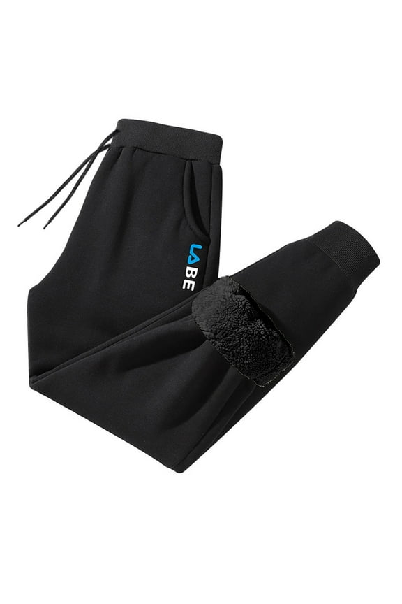 Men's Running Sweatpants Fleece Drawstring Elastic Waist Trackpants Lightweight Open Bottom Athletic Pants with Pockets Red (Mens 3X)