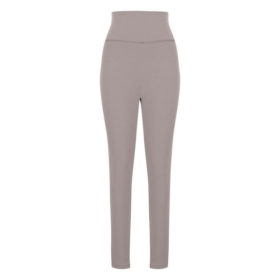 Qgtaibl Women's Yoga Leggings with Pockets High Waist Tummy Control Gym Pants Stretchy Slim Fit Athletic Running Pant ( Gray,S )