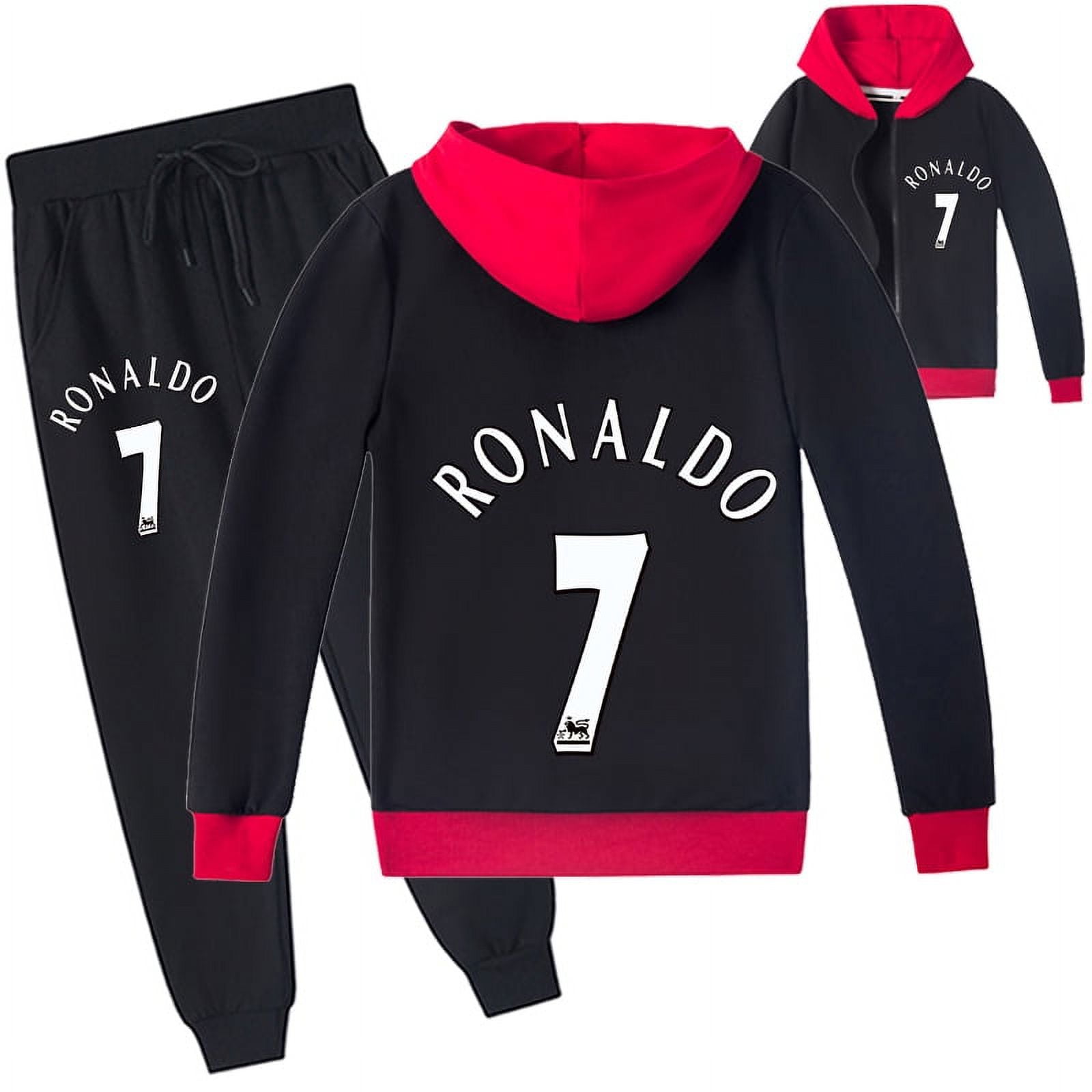 Qhelaa Cristiano Ronaldo Zip Up Tracksuit for Boys and Girls Walmart