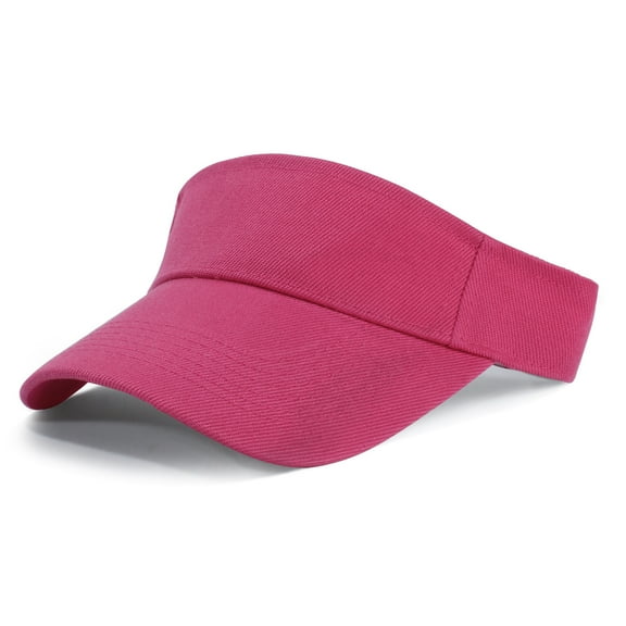 Qhkie Sport Sun Visor Hats Adjustable Empty Top Baseball Cap Cotton Ball Caps for Women and Men