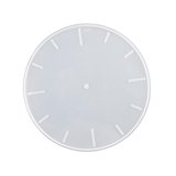 Qhmade Clock Resin Mold Clock Silicone Mold Wall Clock Epoxy Mold for ...