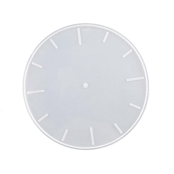 Qhmade Clock Resin Mold Clock Silicone Mold Wall Clock Epoxy Mold for ...