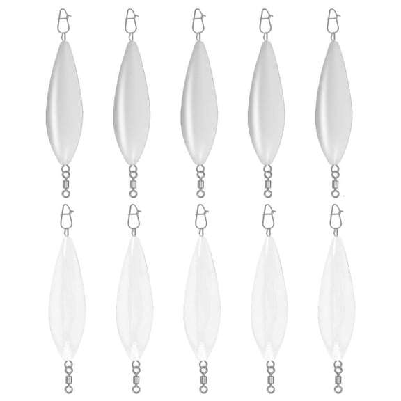 Qhmade Professional Acrylic Casting Weights for Long Ranges Fishing Deep Water