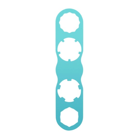 Qhmade Road Bike Pedal Spanner TC4 Metal Alloy Pedal Disassembly Wrench Tool
