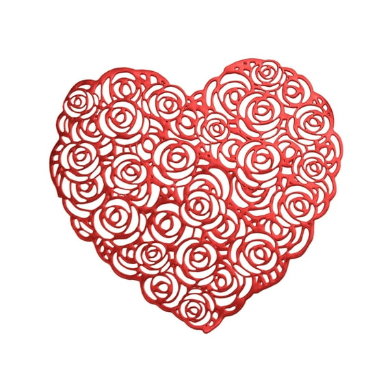 Qholemyo 1.2L Heart Shaped Decorative Ceramic Vase Perfect For Valentine's Day Decor Love Themed Home Floral Display