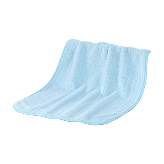 Qholemyo 1 Velvet Towel Adult Daily Use Household Hygroscopic Dry Hair Towel Beach Towel Thick Bath Towels Bathroom Towels
