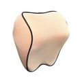 thumbnail image 1 of Qholemyo 100% Memory Foam Car Neck Pillow Adjustable Strap Cervical Support Pillow Travel Essentials Breathable Removable Cover, 1 of 3