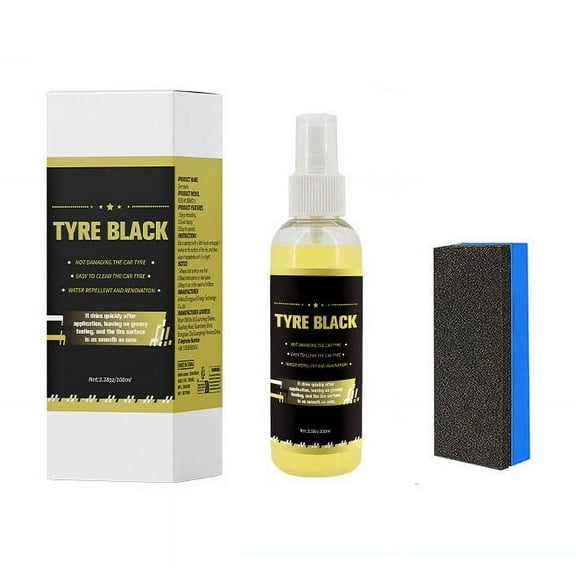 Qholemyo 100Ml Ceramic Coating For Cars Tire Brightener Anti Aging Blackening Polishing Protective Coating Maintenance