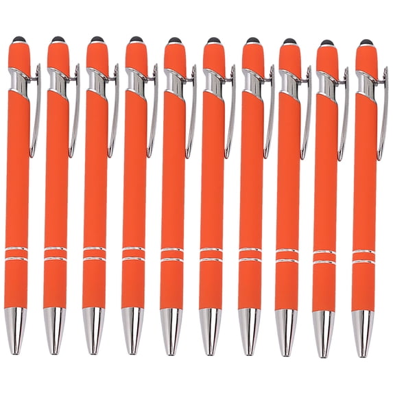 Qholemyo 10Pc Aluminum Rod Pen Retractable Pens -Use Screen Business Student Writing Pen 5Pc 10Ml Smooth Writing Pens Pens For Work Pack Of Pens