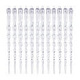 thumbnail image 1 of Qholemyo 12PC Transparent Christmas Icicle Hanging Decorations Simulation Icicle Column Thread Pendant Christmas Tree Ornaments Christmas Hanging Decor, 1 of 5