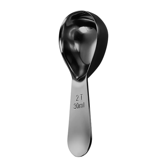 Qholemyo 15Ml Stainless Steel Measuring Spoon Color Contrast Thickened Coffee Spoon Graduated Kitchen Baking Gadgets