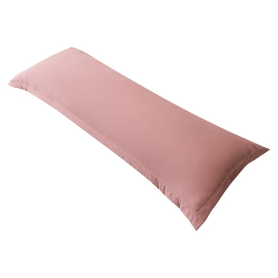 Qholemyo 18.89x59.05 Inch Washed Linen Pillow Covers Hotel Quality Skin Friendly Double Long Pillow Core Cover For Home Bedding Home Goods