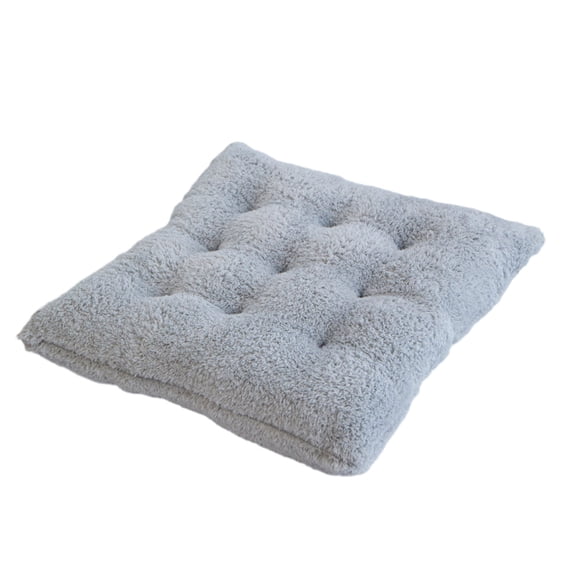 Qholemyo 19.6 Inch Tufted Corduroy Floor Seat Cushion Chair Cushion For Living Room Tatami Home Use Thick Comfortable Seat Cushion