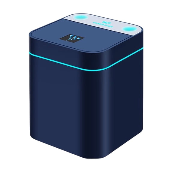 Qholemyo 1L Large Capacity Small Humidifier Usb Desktop Device Dual Nozzle With Led Colorful Lights Cool Mist Humidifier For Office Bedroom Living Room Home Goods