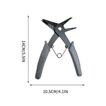 Qholemyo 2 In 1 Snap Ring Pliers Hand Tools