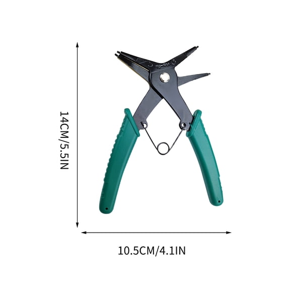 Qholemyo 2 In 1 Snap Ring Pliers Hand Tools