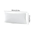 thumbnail image 1 of Qholemyo 20x26 Inch Medium Cool Brushed Pillowcase Envelope Closure Soft Breathable Pillow Pouch For Sound Sleepers Hotel Quality Home Goods, 1 of 6