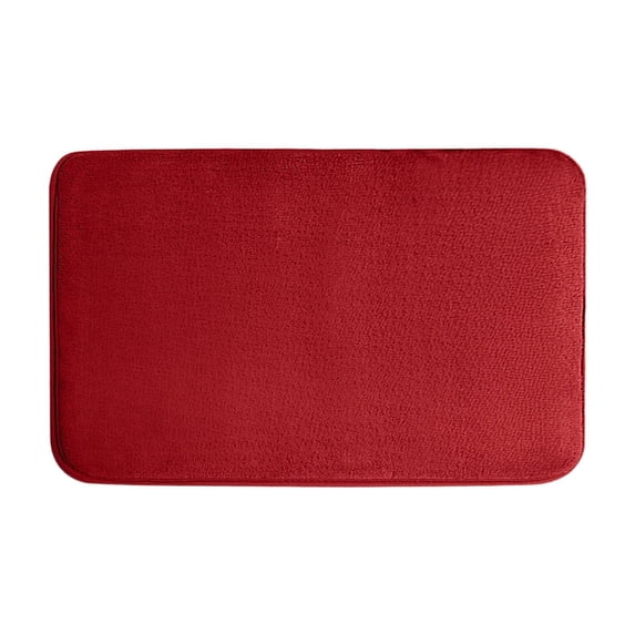 Qholemyo 24x16 Thicken Foam Bath Mat Non Slip Soft Absorbent Rug Machine Washable Quick Dry Home Decor