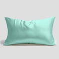 thumbnail image 1 of Qholemyo 25x18 Inch Simulated Silk Pillow Covers Hotel Quality Closure Design Hair Skin Friendly Soft Breathable For Home Bedding Home Goods, 1 of 1