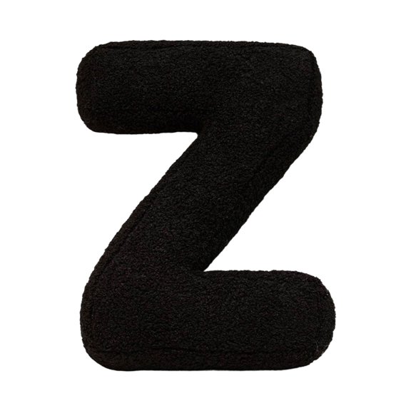 Qholemyo 26 English Alphabet Throw Pillows Cute Soft Decorative Pillows For Couch Sofa Bed Car Home Decor