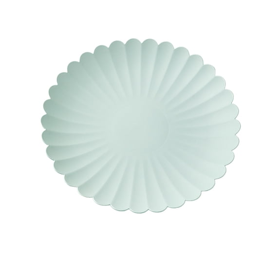 Qholemyo 2Pcs Flower Shaped Food Platter Versatile Snack Dessert Serving Tray For Kitchen Dining Everyday Use