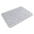 thumbnail image 1 of Qholemyo 30x40cm Washable Drying Mat For Kitchen Counter Heat Insulation Bar Mat Anti Splash Pad For Bathroom Faucet, 1 of 6