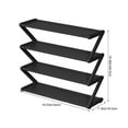 thumbnail image 1 of Qholemyo 4 layer Shoe Rack Independent Shoe Cabinet With Thickened Steel Pipe Multi functional Entrance Shoe Cabinet Corridor Shoe Cabinet Small Shoe Rack Shoe Rack For Entryway Shoe Storage, 1 of 5