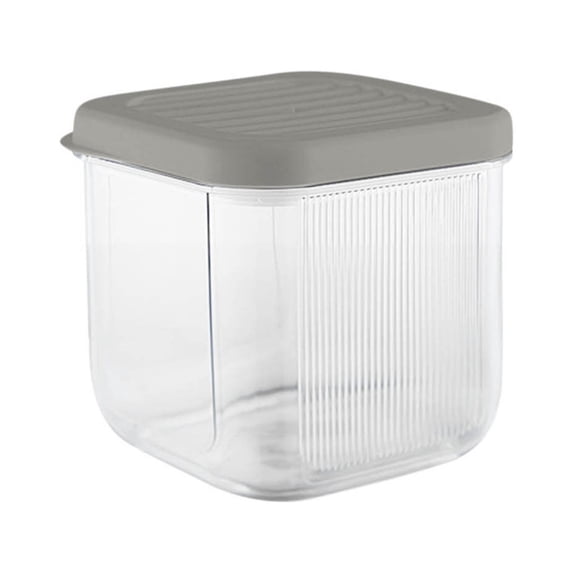 Qholemyo 400ML Airtight Food Storage Containers Sealed Storage Tank For Cereals Dry Fruit Tea Kitchen Large Storage Box