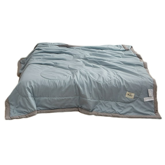 Qholemyo 43.3x59.05in Lightweight Quilt Summer Quilt Washable Bed Quilt Soft Blanket For AC Rooms