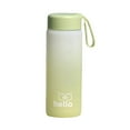 thumbnail image 1 of Qholemyo 500ml 16.9 Ounce Leak Proof Motivational BPA Free Sports Water Bottle Portable Women's Outdoor Gym Fitness Tumbler Easy To Clean, 1 of 6